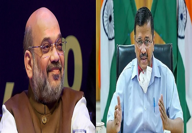 Amit Shah - Arvind Kejriwal