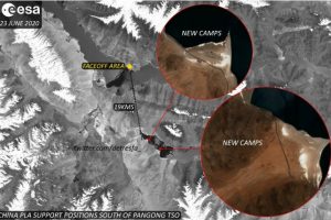 Proof of China’s treachery: Satellite images show PLA troop build-up at Pangong Lake
