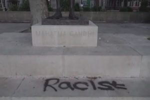After US, Mahatma Gandhi’s statue defaced in London amid ‘Black Lives Matter’ protest