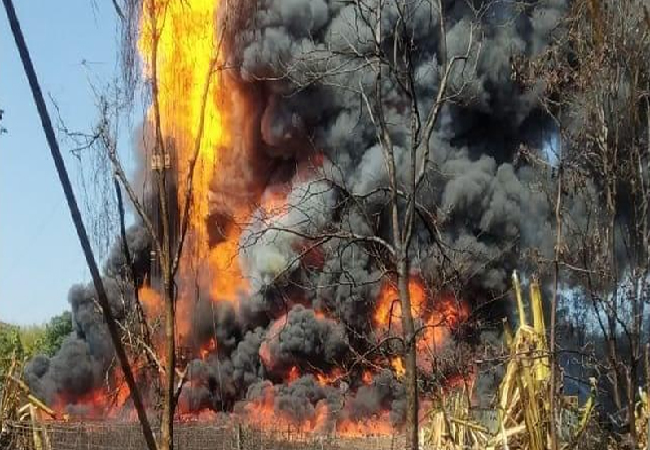 2 die in fire at gas well in Assam’s Tinsukia
