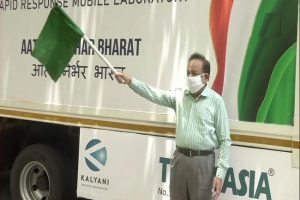 Harsh Vardhan launches India’s first mobile laboratory for COVID-19 testing