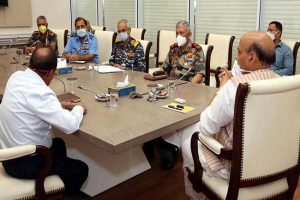 Rajnath Singh meets CDS, service chiefs, EAM over developments in Galwan Valley, Ladakh