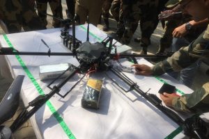 Pakistani spy drone carrying weapons shot down by BSF at J-K’s Kathua
