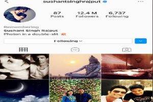 Instagram adds “Remembering” to late Sushant Singh Rajput’s profile