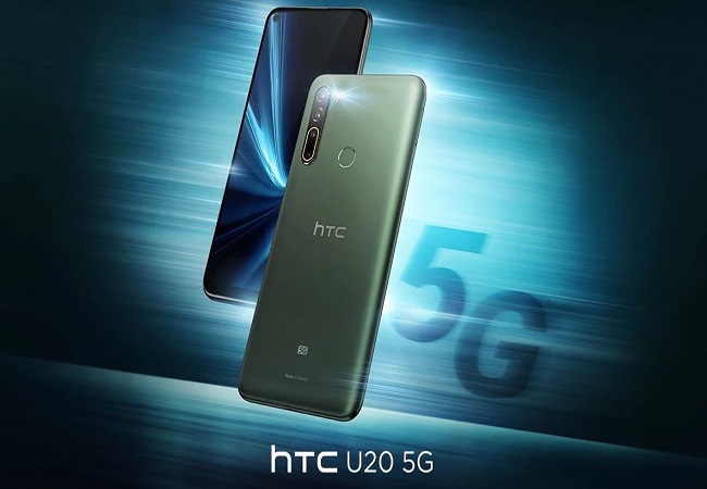 HTC steps into world of 5G with launch of HTC U20 5G
