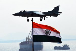 INAS 300, the premier fighter squadron of the Indian Navy celebrating their Diamond Jubilee