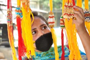 Rakshabandhan 2020: Women Shop For Rakhi | See Pics