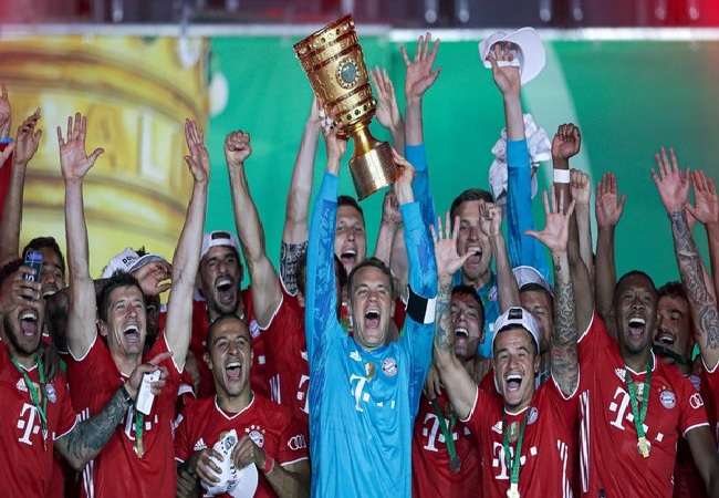 Bayern Munich lift DFB-Pokal title after win over Bayer Leverkusen