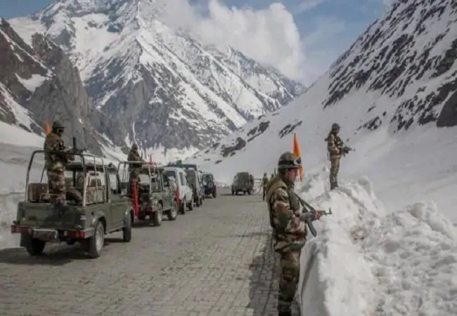 India, China - LAC border