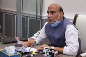Rajnath Singh to address parliament on developments on our borders today