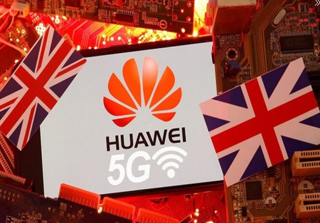 Britain bans Chinese firm Huawei from its 5G network
