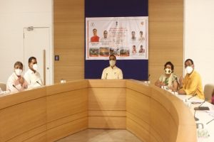 Gujarat CM reviews Covid-19 situation in Surat, meets administrative officers & doctors