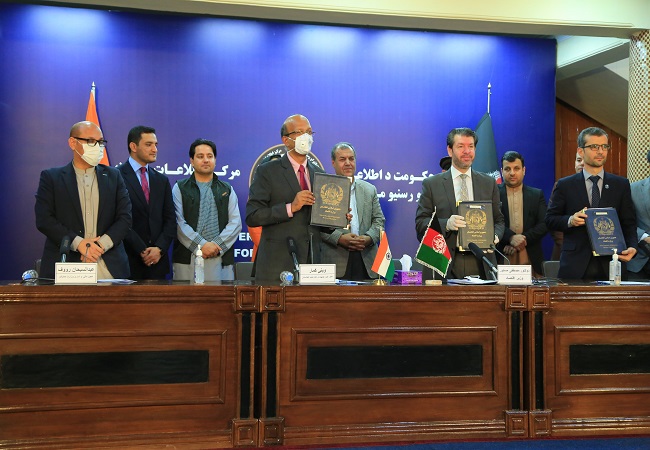 India signs 5 MoUs for development of educational infrastructure in Afghanistan