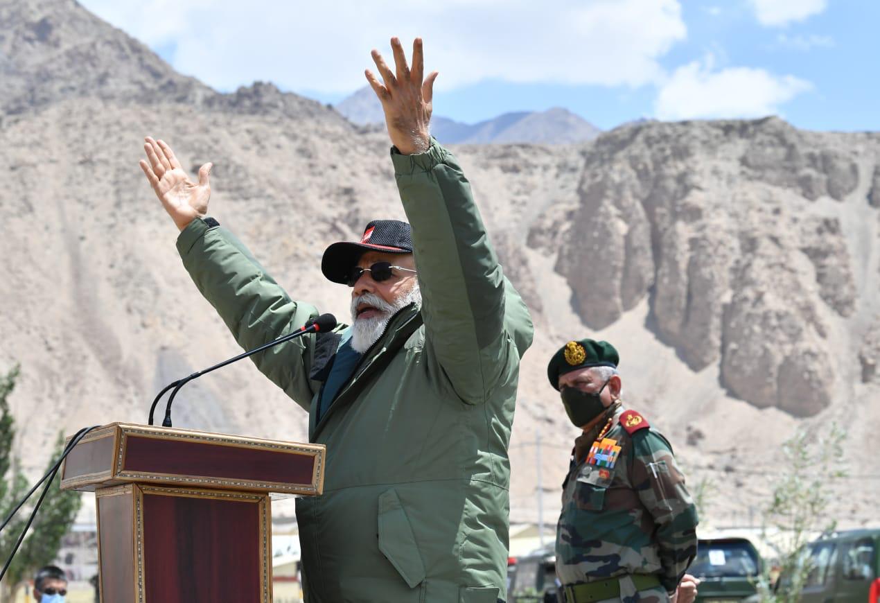 History is witness that expansionist forces have either lost or were forced to turn back, says PM Modi in Ladakh | TOP POINTS