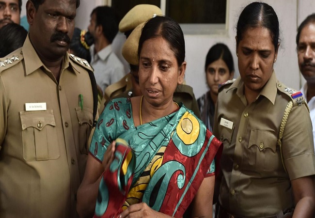 Rajiv Gandhi assassination case convict Nalini threatens to commit suicide at Vellore Prison