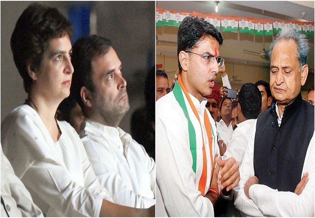 Top Congress leaders including Rahul, Priyanka in touch with Pilot to resolve conflict