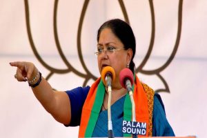 People of state paying price for discord in Cong: Vasundhara on Rajasthan political turmoil