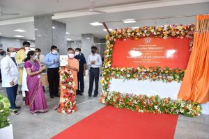CM Yogi inaugurates new Covid hospital with 300 beds in Gorakhpur