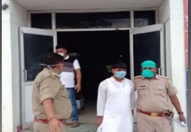 BSP’s Saddam Husen arrested for calling Mahakal temple ‘hub of terrorists’