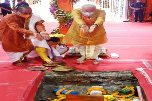 JP Nadda, Rajnath Singh thank PM for fulfilling devotees’ wishes by laying foundation stone for Ram Temple
