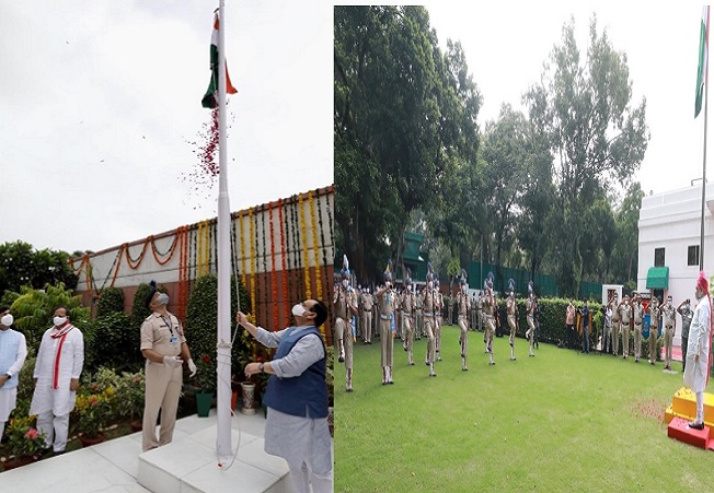 Independence Day: Amit Shah & JP Nadda hoist national flag at separate events