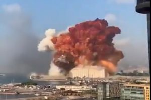 Massive explosion rocks Lebanon’s capital Beirut (Video)