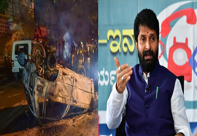 Bengaluru violence - CT Ravi, Karnataka minister