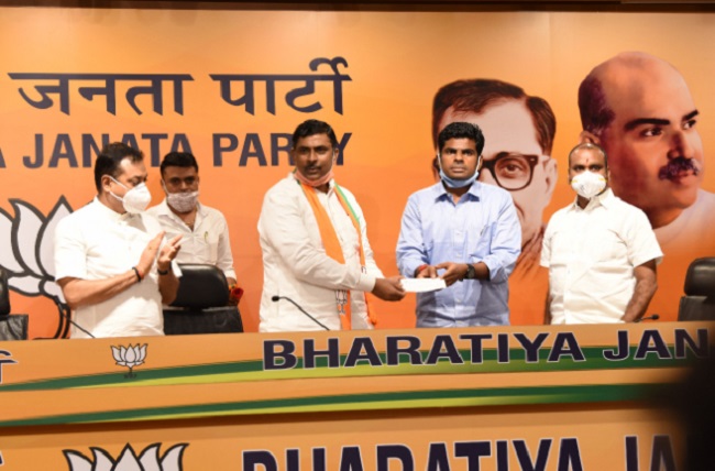 Former Karnataka IPS officer ‘Singham’ Annamalai joins BJP