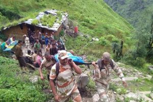Watch how ITBP jawans carried injured woman for 15 hours on foot to nearest hospital