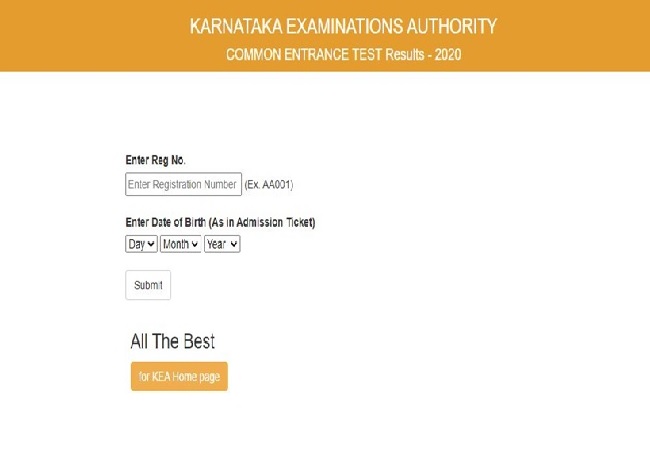 Karnataka KCET Result 2020 announced at karresults.nic.in; check here