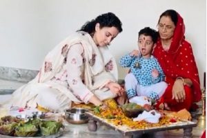Kangana’s mother organises puja at home for her safety