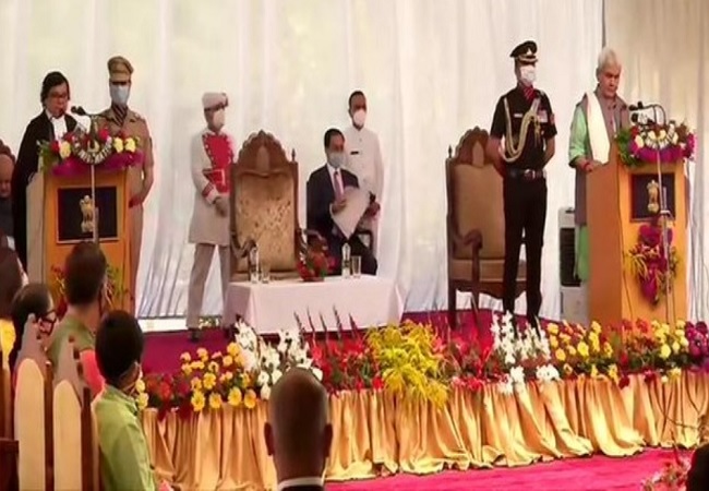 Manoj Sinha takes oath as 2nd Lieutenant Governor of Jammu and Kashmir