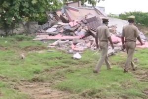 Yogi govt demolishes illegal property of don Mukhtar Ansari (PICs)