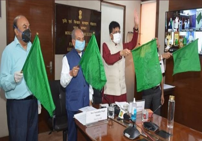 Country’s first ‘Kisan rail’ flagged off, train to ply between Maharashtra and Bihar