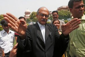 Supreme Court slaps Re 1 fine on senior lawyer Prashant Bhushan in contempt of court case