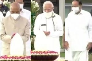 President Kovind, PM Modi, Vice President and other leaders pay tributes to former PM Vajpayee on second death anniversary
