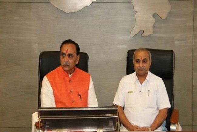 Gujarat CM, Dy CM visit Bhavnagar; review Corona situation with district administration