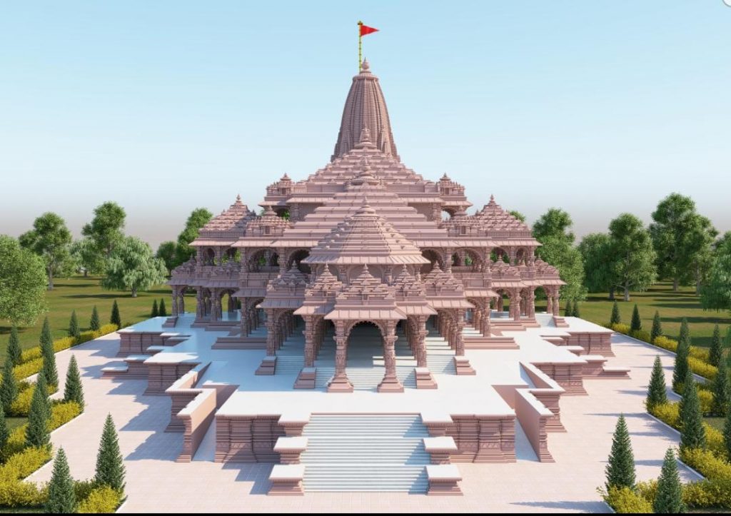Ram Temple in Ayodhya - proposed pic
