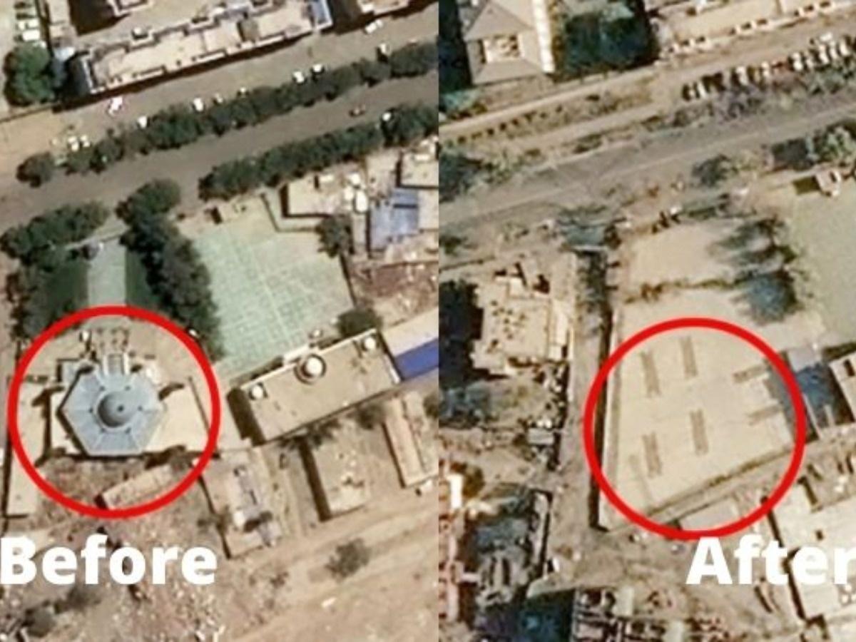 China razes mosque in Xinjiang, reportedly builds public toilet in its place