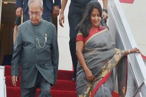 May God do whatever is best for him, give me strength: Pranab Mukherjee’s daughter