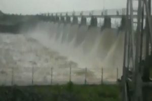 Gujarat: 14 gates of Motisar Dam in Rajkot opened to release excess water following heavy rains