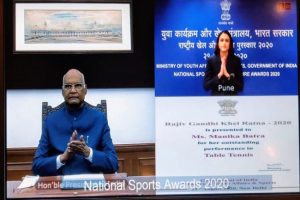 National Sports Awards 2020: President Kovind honours India’s sporting best in virtual ceremony