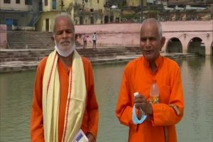 Brothers, who collected water from 150 rivers, in Ayodhya ahead of Ram Temple ceremony