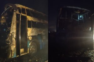 5 dead, 27 injured as bus catches fire in Karnataka’s Chitradurga