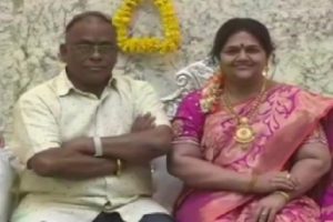 Karnataka industrialist celebrates house warming with wife’s silicon wax statue