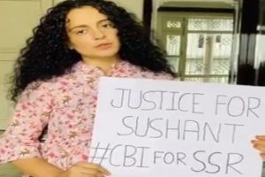 Kangana Ranaut demands CBI inquiry in Sushant Singh Rajput’s death case