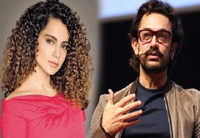 Kangana Ranaut’s team takes a dig at Aamir Khan by questioning him on making his kids follow only Islam