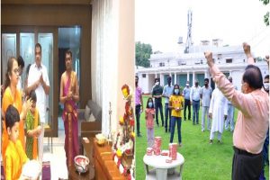 Union Ministers commemorate ‘historic’ Ram Temple bhoomi pujan
