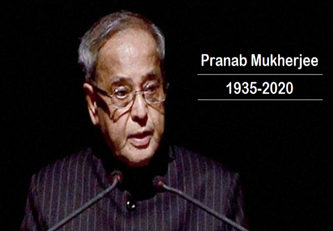 Former President Pranab Mukherjee passes away at 84