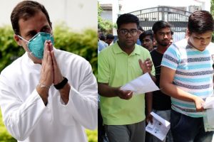 JEE NEET 2020: Govt must listen to ‘Students Ke Mann Ki Baat’ and arrive at an acceptable solution, says Rahul Gandhi